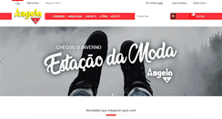 Desktop Screenshot of lojasangela.com.br